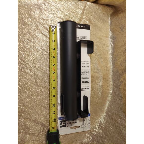 Orca Fishing Rod Holder Cooler Accessory Attachment Black NEW Outdoor Sport - Picture 7 of 7